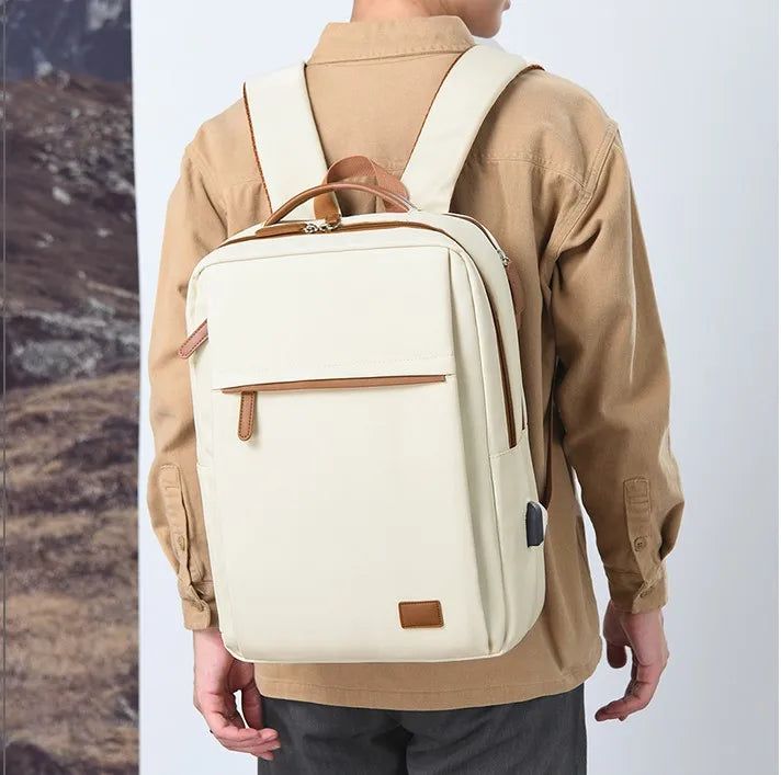 KTX-471123 Waterproof Laptop Backpack with USB Charging Port for Office and Travel