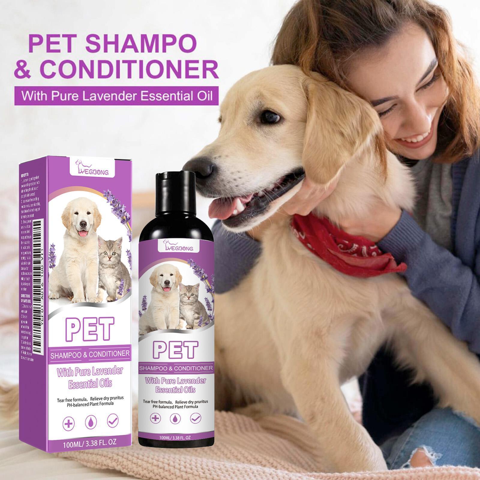 JMT-019978 Yegebang Pet Shampoo for Itchy Skin Relief and Smooth, Untangled Fur