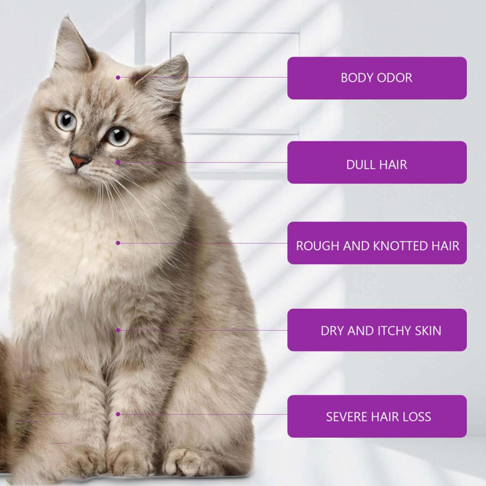 JMT-019978 Yegebang Pet Shampoo for Itchy Skin Relief and Smooth, Untangled Fur