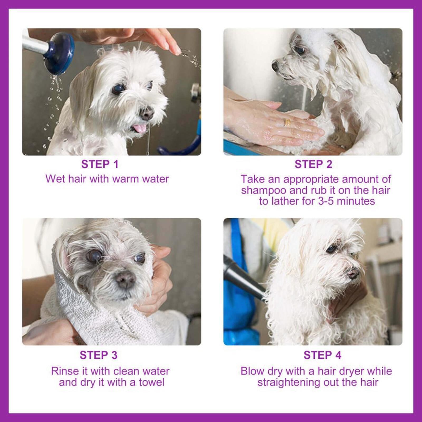 JMT-019978 Yegebang Pet Shampoo for Itchy Skin Relief and Smooth, Untangled Fur
