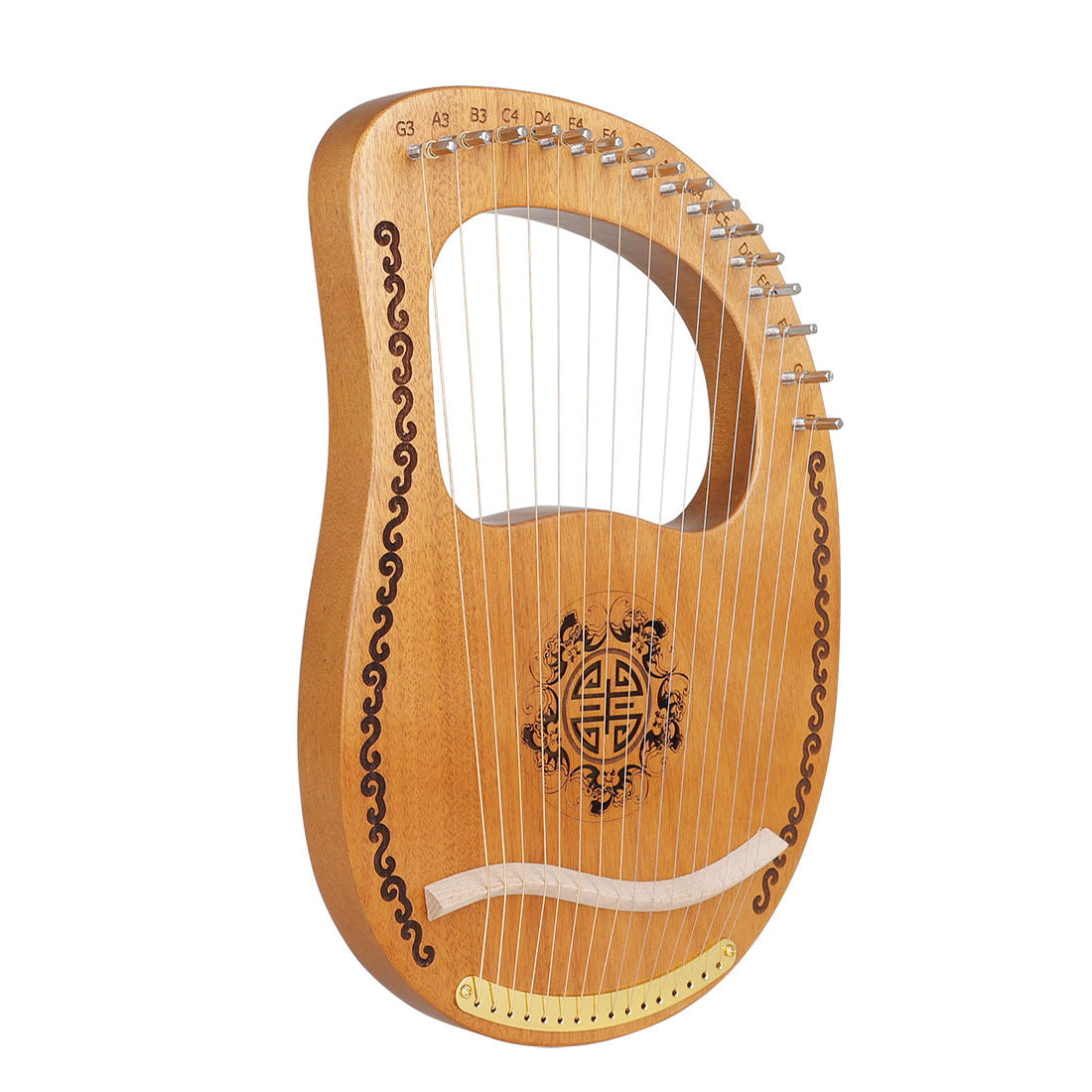 KTX-716499 Portable Small Harp - Easy-to-Learn Musical Instrument for All Ages
