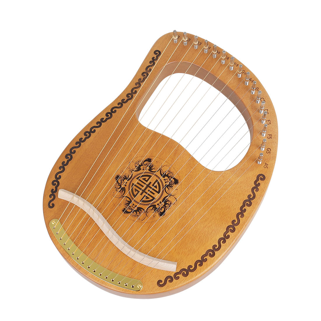 KTX-716499 Portable Small Harp - Easy-to-Learn Musical Instrument for All Ages