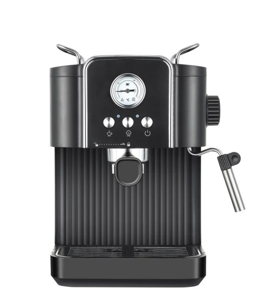 KTX-313555 Semi-Automatic Espresso Machine with 20 Bar High Pressure for Home Brewing and Cappuccino Preparation