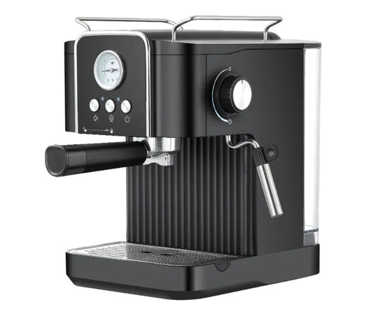 KTX-313555 Semi-Automatic Espresso Machine with 20 Bar High Pressure for Home Brewing and Cappuccino Preparation