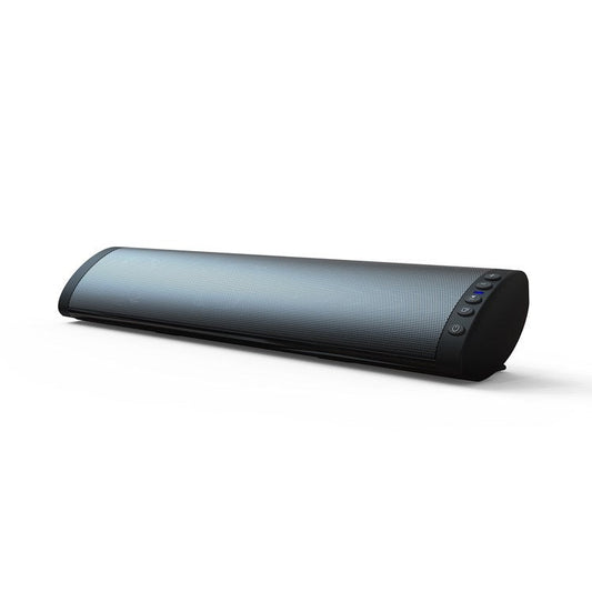 KTX-491795 Wall-Mounted Wireless Bluetooth Speaker with USB and 3.5mm Connectivity, Dual 5W Output, Built-in Radio and Voice Prompt Function