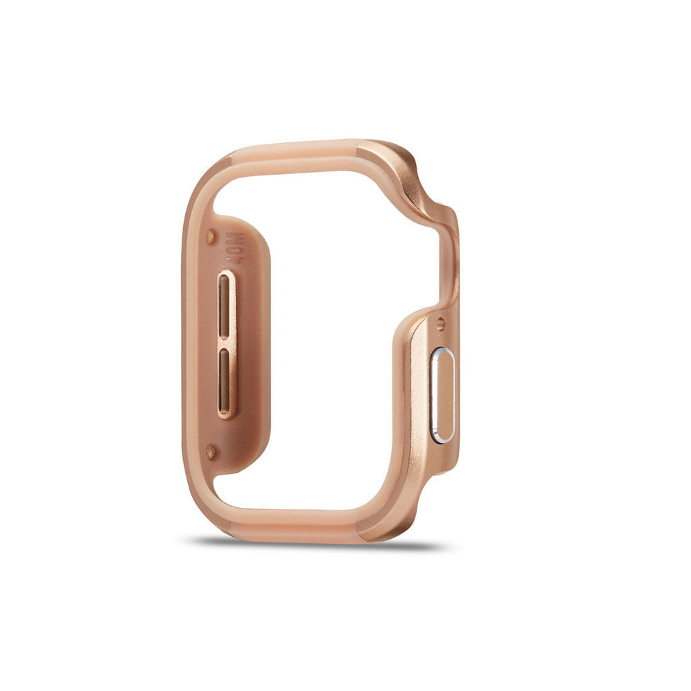 KTX-909779 Aluminum Alloy Protective Case for 38mm to 44mm Smartwatches in Multiple Colors
