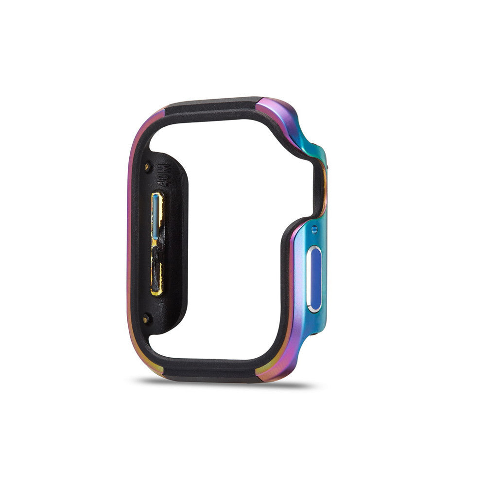 KTX-909779 Aluminum Alloy Protective Case for 38mm to 44mm Smartwatches in Multiple Colors