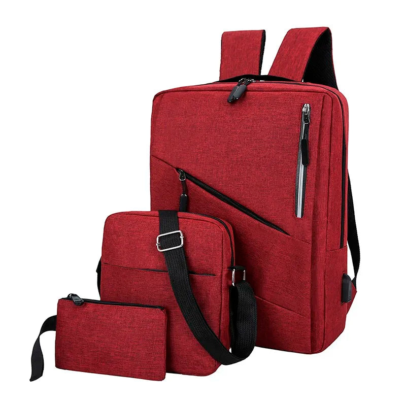 KTX-724371 15.6 Inch Laptop Backpack and Bag Set for Business and Everyday Use