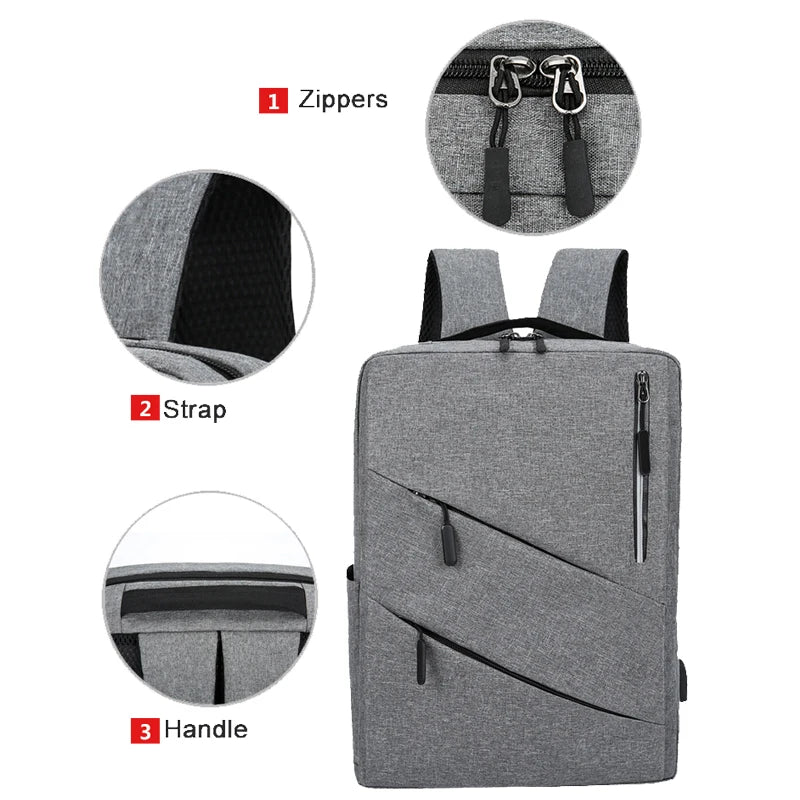 KTX-724371 15.6 Inch Laptop Backpack and Bag Set for Business and Everyday Use
