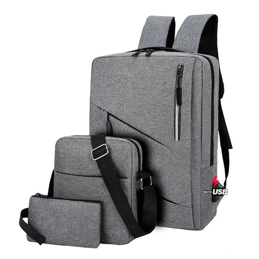 KTX-724371 15.6 Inch Laptop Backpack and Bag Set for Business and Everyday Use