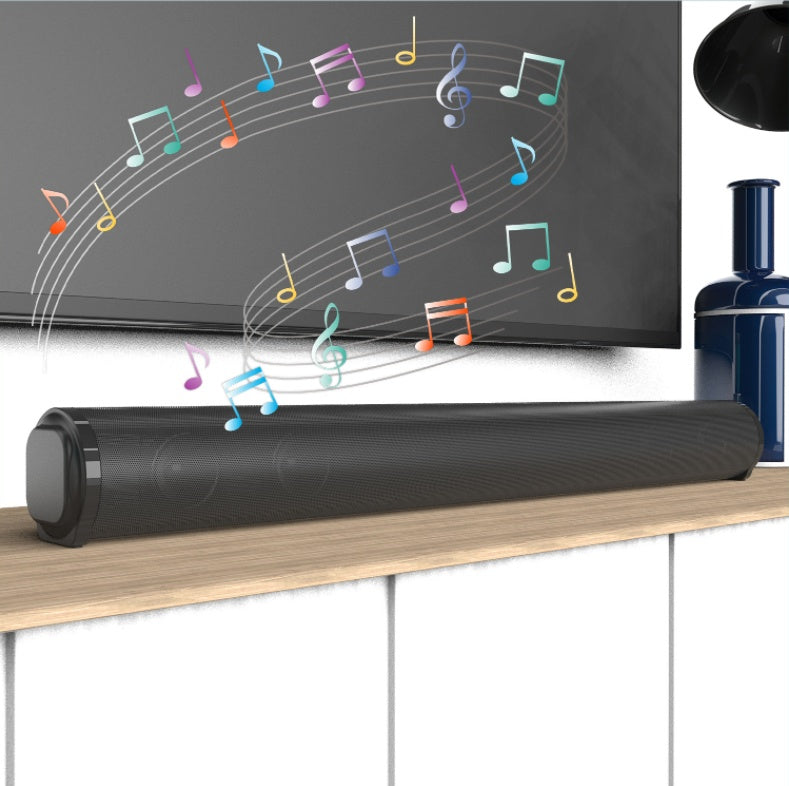 KTX-297491 Cylindrical Portable Bluetooth Speaker with Radio Function and 8 Hours Playtime