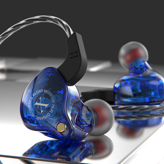KTX-684947 X2 In-Ear Wired Headphones with Microphone and Subwoofer for Mobile Devices