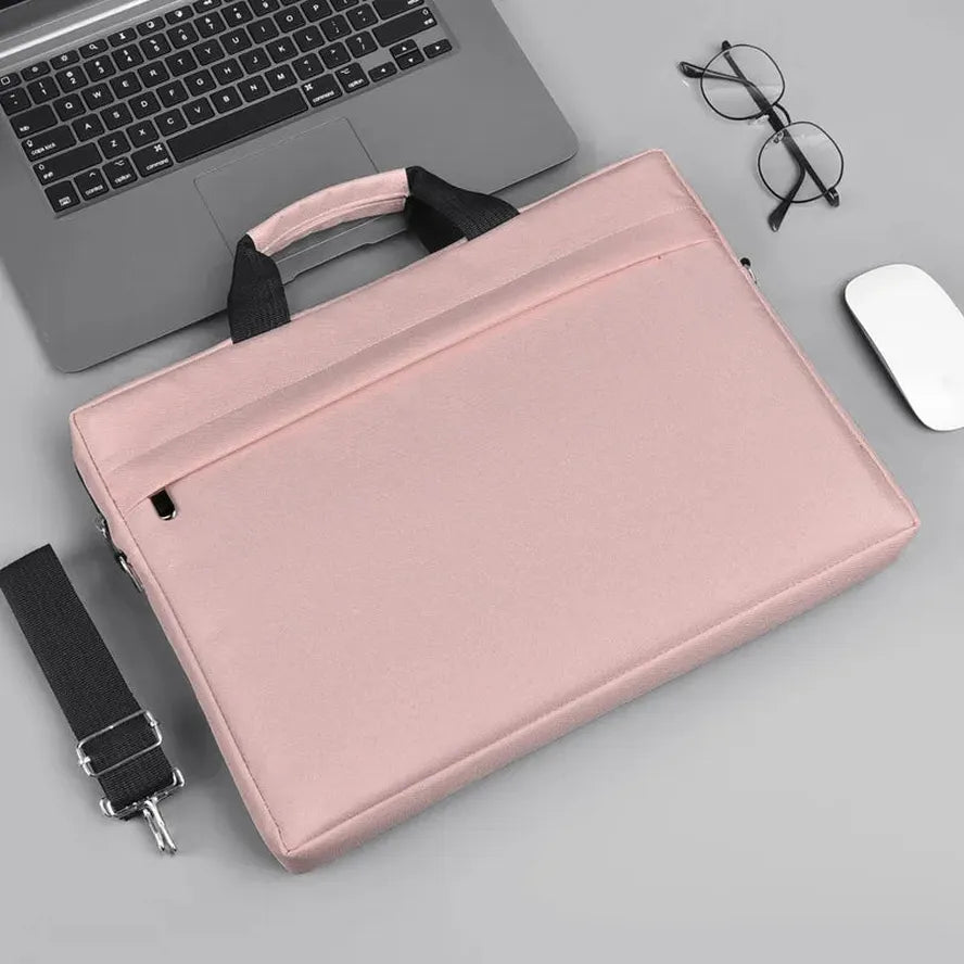KTX-187411 Stylish Custom Briefcase for Laptop and Office Use with Zipper Closure