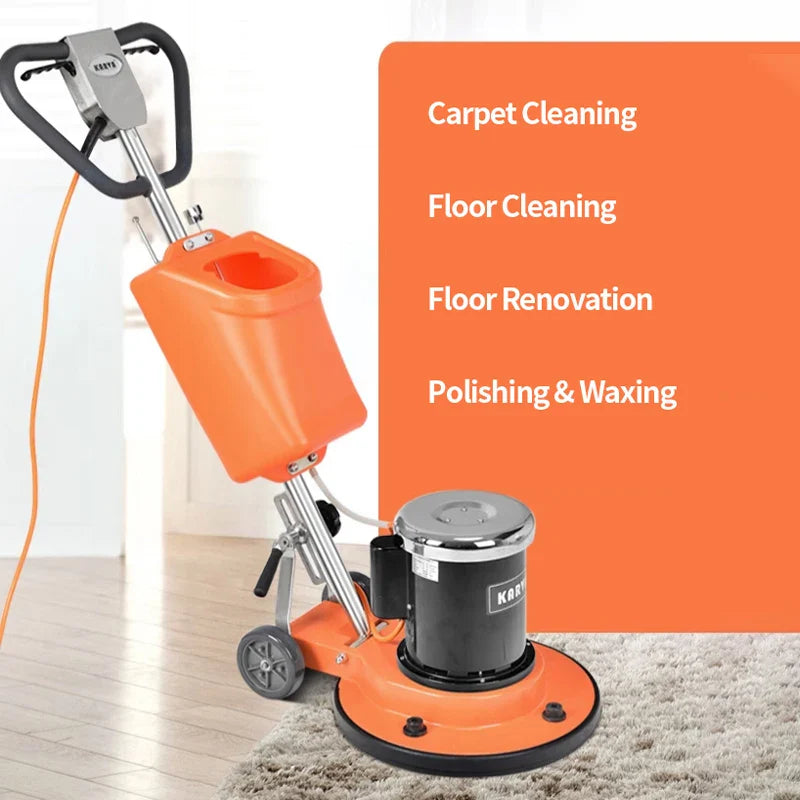KTX-568787 20 Inch Floor Scrubber with 2.5HP Motor for Waxing, Polishing, and Cleaning Tasks