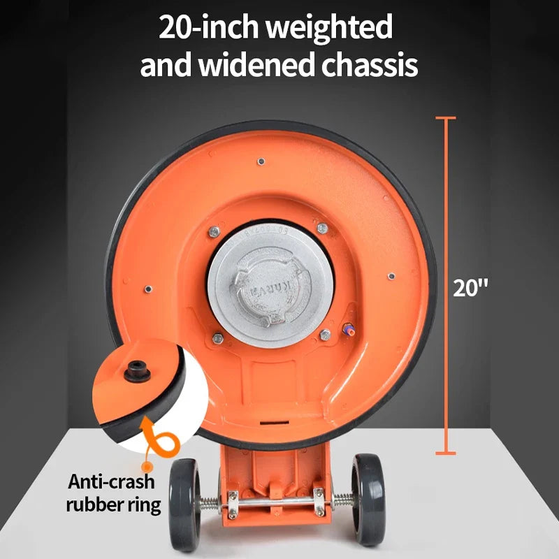 KTX-568787 20 Inch Floor Scrubber with 2.5HP Motor for Waxing, Polishing, and Cleaning Tasks