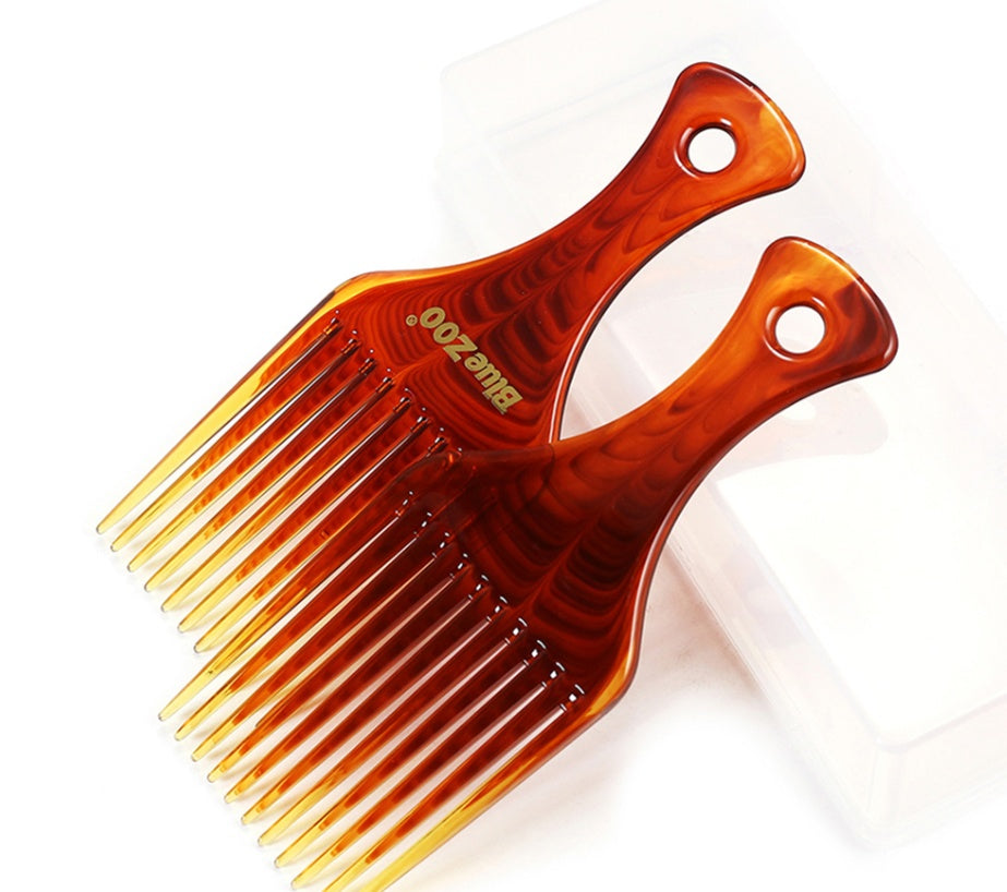 KTX-697555 Thick Large Insert Comb for Shaving and Hair Styling, 16.2 x 6.5 cm