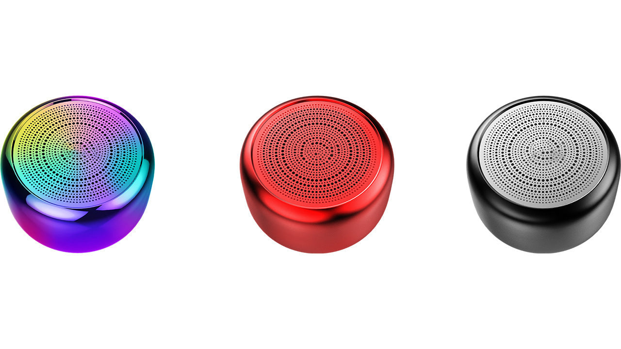 KTX-512211 Portable Mini Bluetooth Speaker with 6-Hour Playtime, Drop-Proof and Dust-Proof Design, Aluminum Alloy Shell