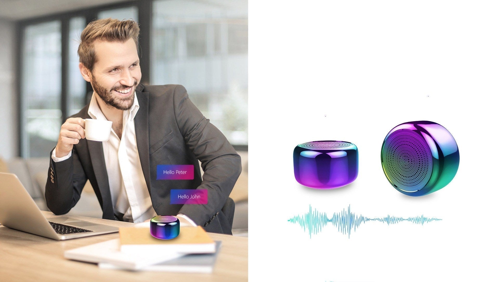 KTX-512211 Portable Mini Bluetooth Speaker with 6-Hour Playtime, Drop-Proof and Dust-Proof Design, Aluminum Alloy Shell