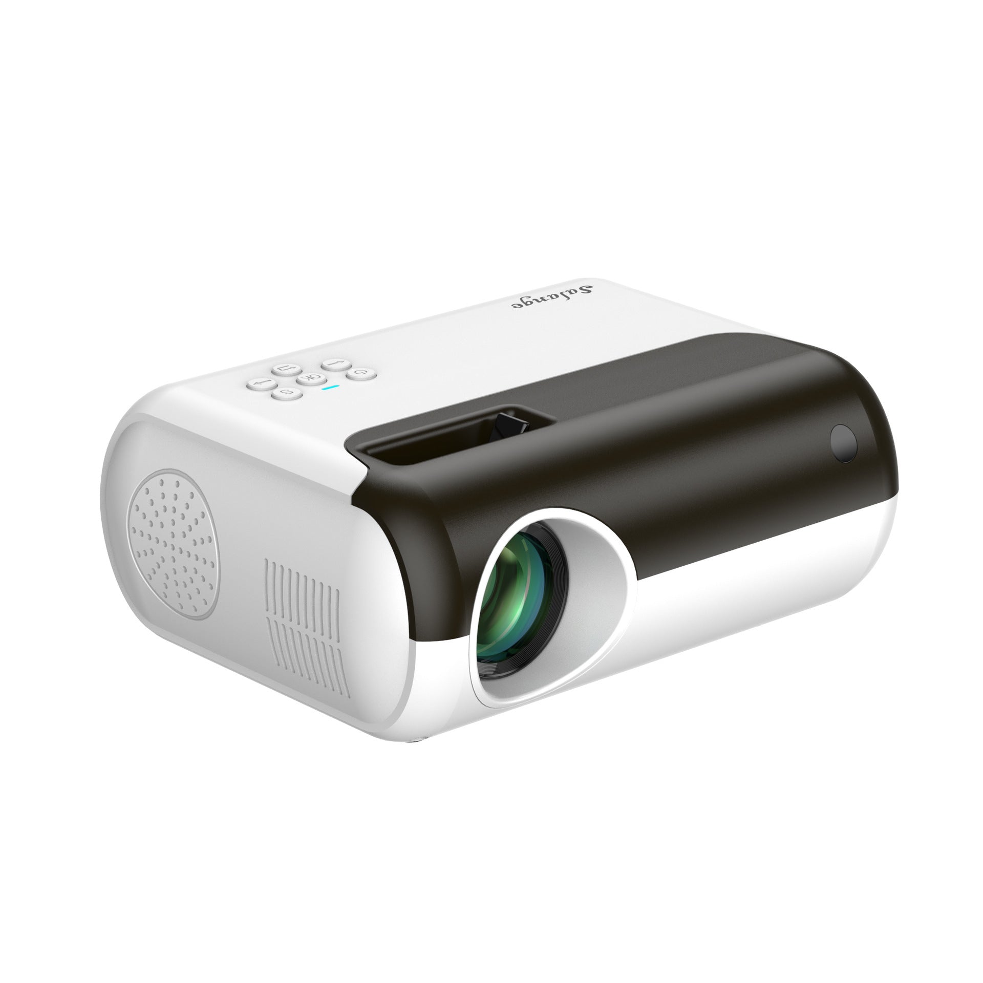 KTX-766803 Children's Multifunctional HD Projector with 1080P Support, Manual Focus, and Wireless Functionality