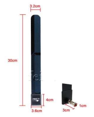 KTX-848147 Indoor HDTV Antenna Receiver for Digital Satellite TV - Clear Signal with No Original Packaging