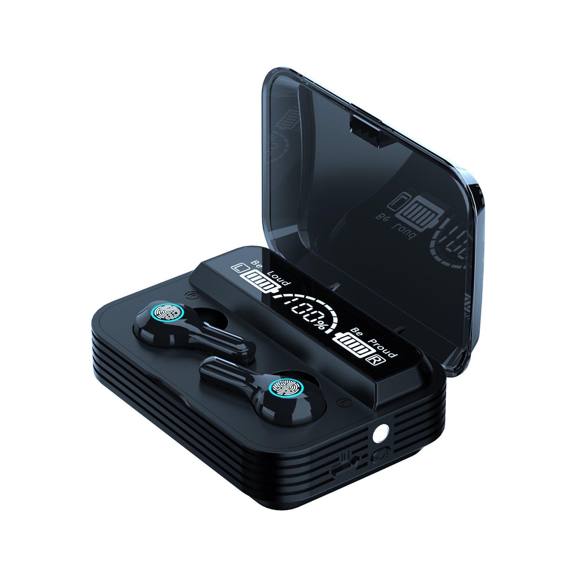 KTX-673299 Wireless Bluetooth Sports Headset with Noise Reduction, Touch Control, and 220 Hours of Battery Life