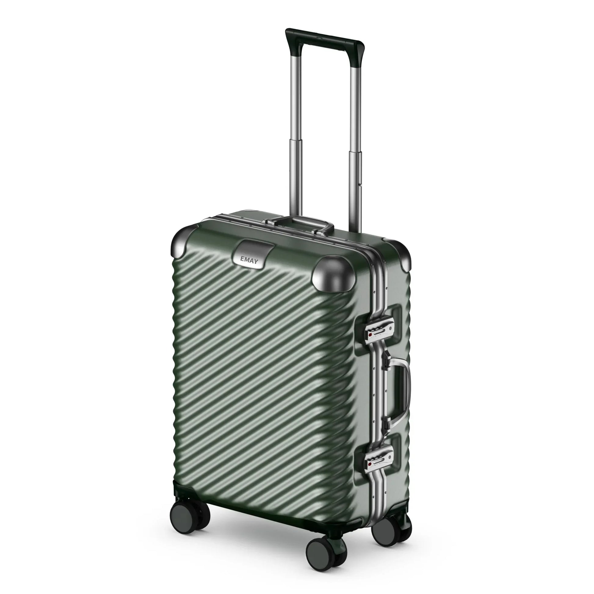 KTX-126803 20-Inch Aluminium Travel Trolley Case with Durable PC Exterior