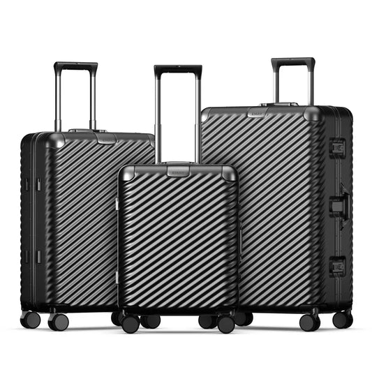 KTX-126803 20-Inch Aluminium Travel Trolley Case with Durable PC Exterior