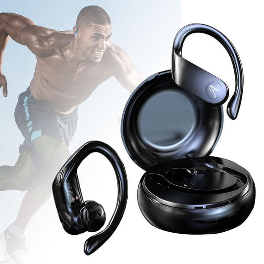KTX-689107 A15 True Wireless TWS Headset with Bluetooth 5.0, Magnetic Charging, and Sports Earhooks