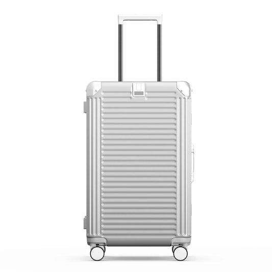 KTX-240915 Custom Hard Shell PC Trolley Travel Suitcase with Aluminium Carry-On Design