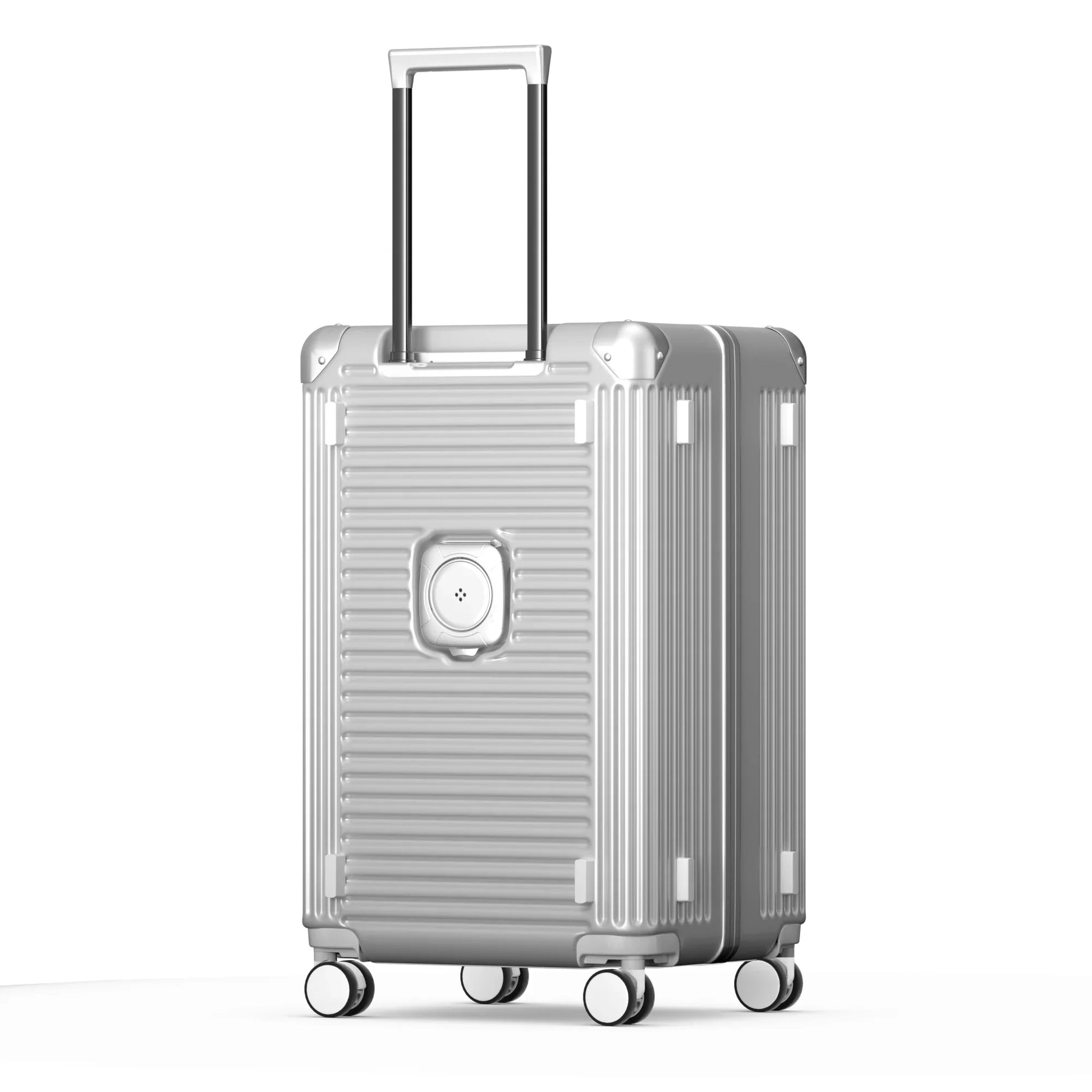 KTX-240915 Custom Hard Shell PC Trolley Travel Suitcase with Aluminium Carry-On Design