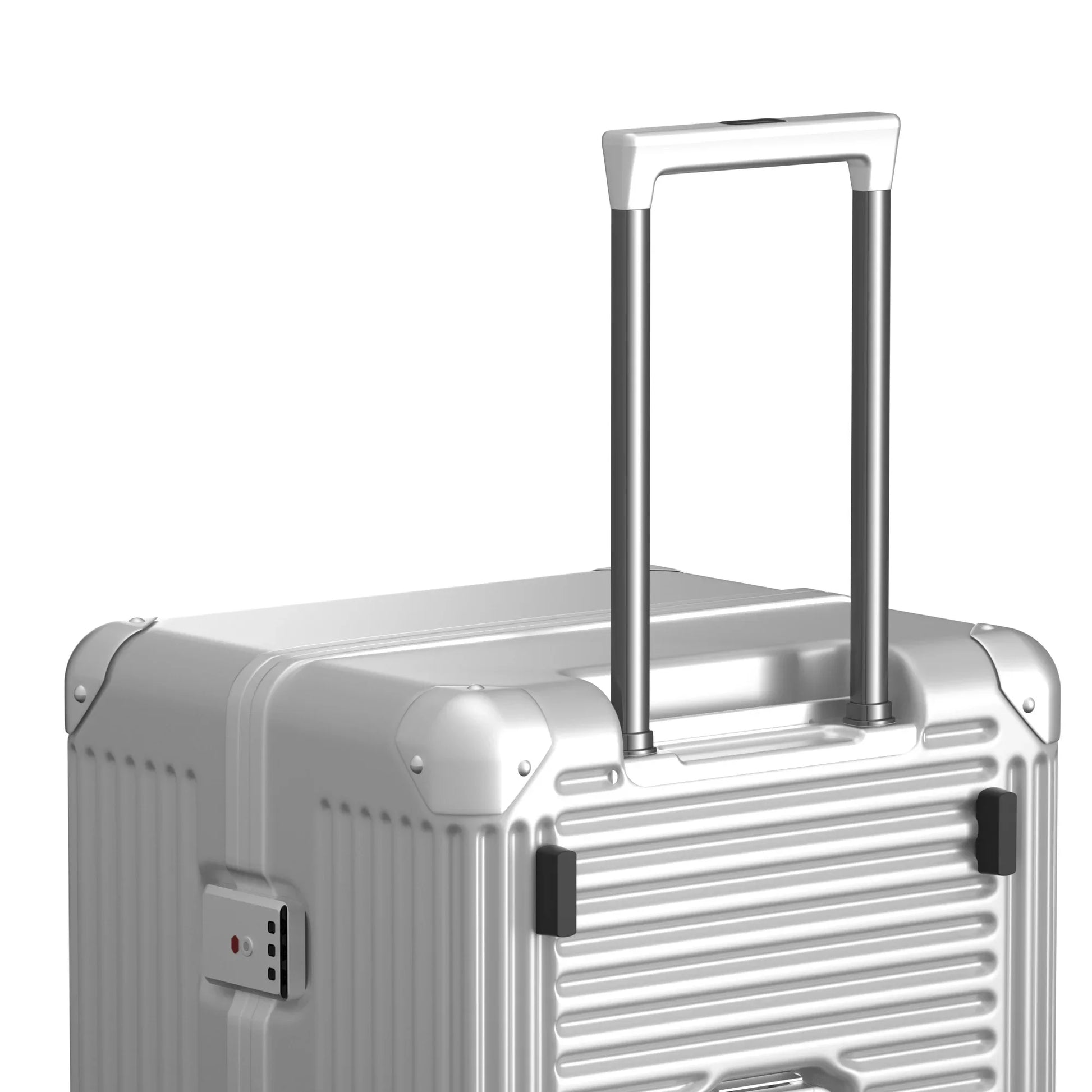 KTX-240915 Custom Hard Shell PC Trolley Travel Suitcase with Aluminium Carry-On Design
