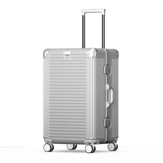 KTX-240915 Custom Hard Shell PC Trolley Travel Suitcase with Aluminium Carry-On Design