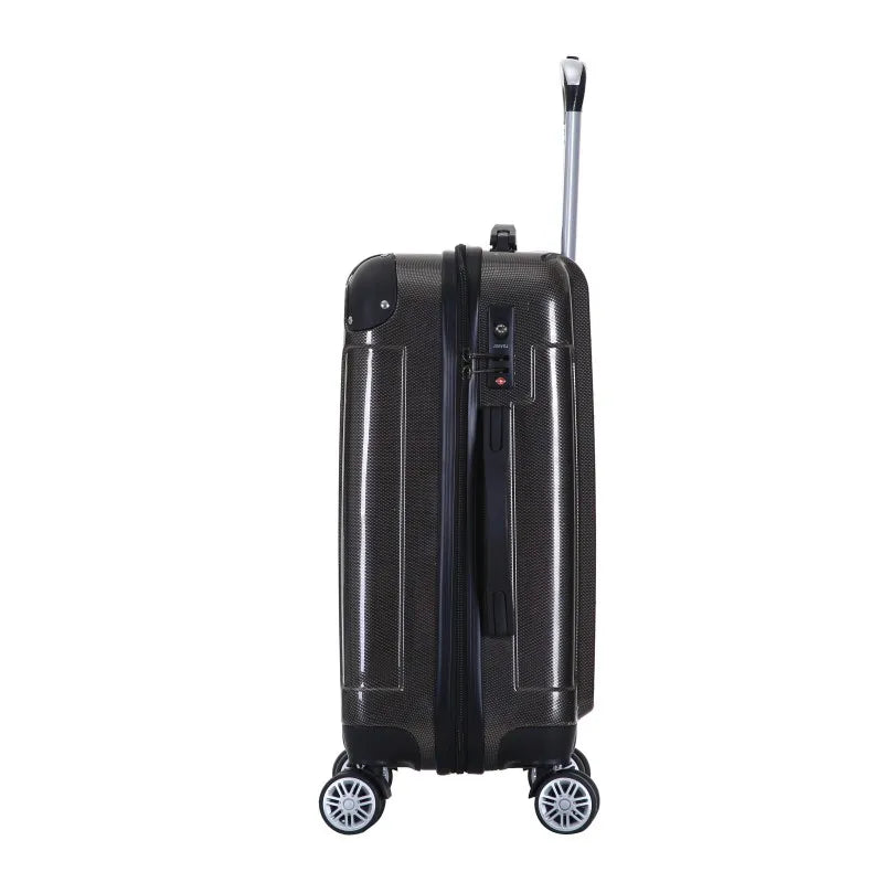 KTX-551635 28-Inch, 24-Inch, and 20-Inch ABS Hard Shell Luggage Set - Durable and Lightweight Travel Suitcases