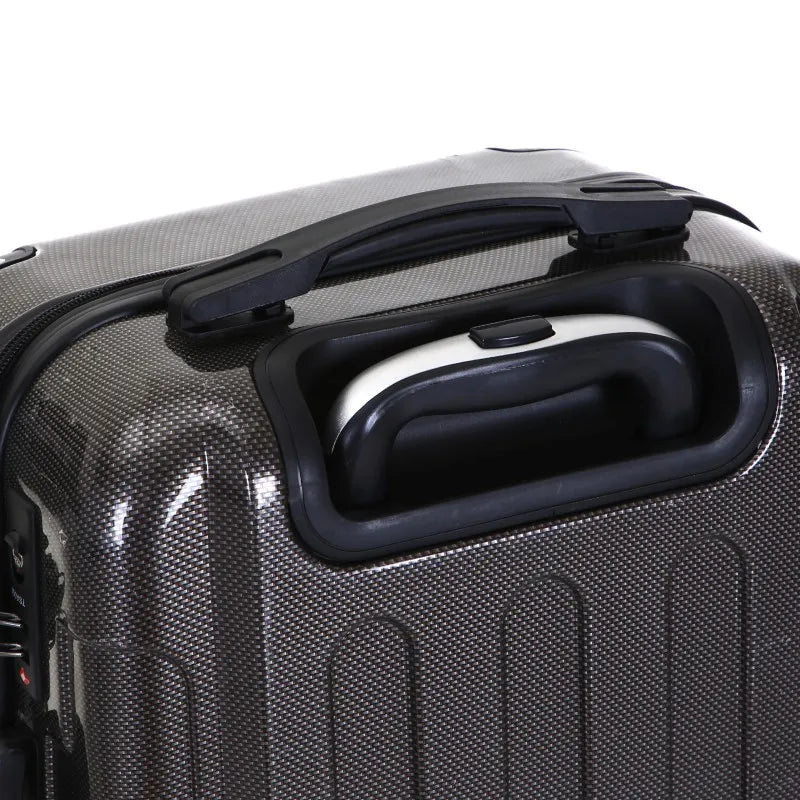 KTX-551635 28-Inch, 24-Inch, and 20-Inch ABS Hard Shell Luggage Set - Durable and Lightweight Travel Suitcases