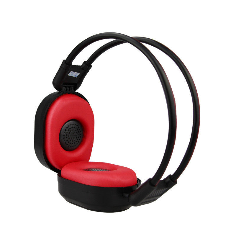 KTX-457427 Wired and Wireless Head-Mounted Audio Headset with 3.5mm Straight Plug