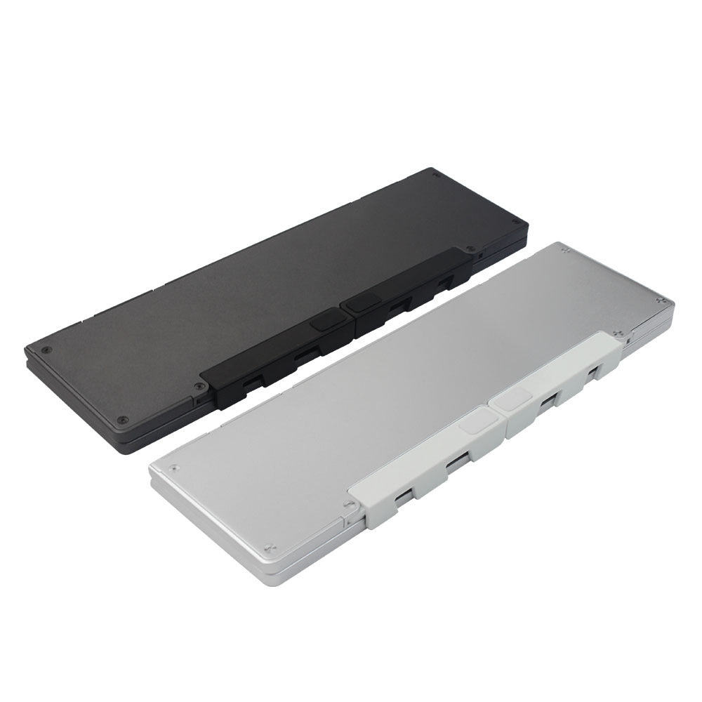 KTX-596051 Compact Bluetooth Folding Keyboard with Touch-Sensitive Design and Hidden Stand