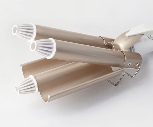 JMT-045514 Triple Barrel Hair Curling Iron for Loose S-Waves with Tourmaline Ceramic Technology