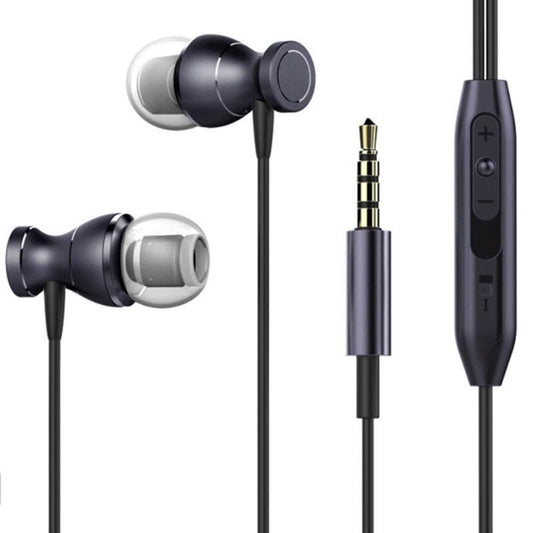 KTX-968659 Universal In-Ear Headphones with Noise Cancellation, Dynamic Sound, TPE Cable, 3.5mm Plug, Multiple Color Options