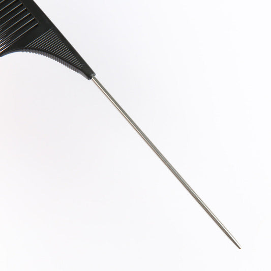 KTX-680595 Multi-Color Plastic Styling Comb for All Hair Types - Lightweight, Durable Plastic, Black and Grey Options