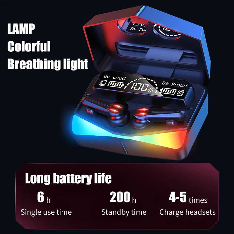 KTX-016915 M28 TWS Wireless Gaming Earbuds with Low Latency In-Ear Design