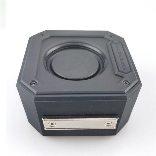 KTX-169875 Portable Bluetooth TWS Card Speaker with Radio Function and 15W Output, Dustproof, 12-Hour Playtime, USB Charging, TF Card Support, Black