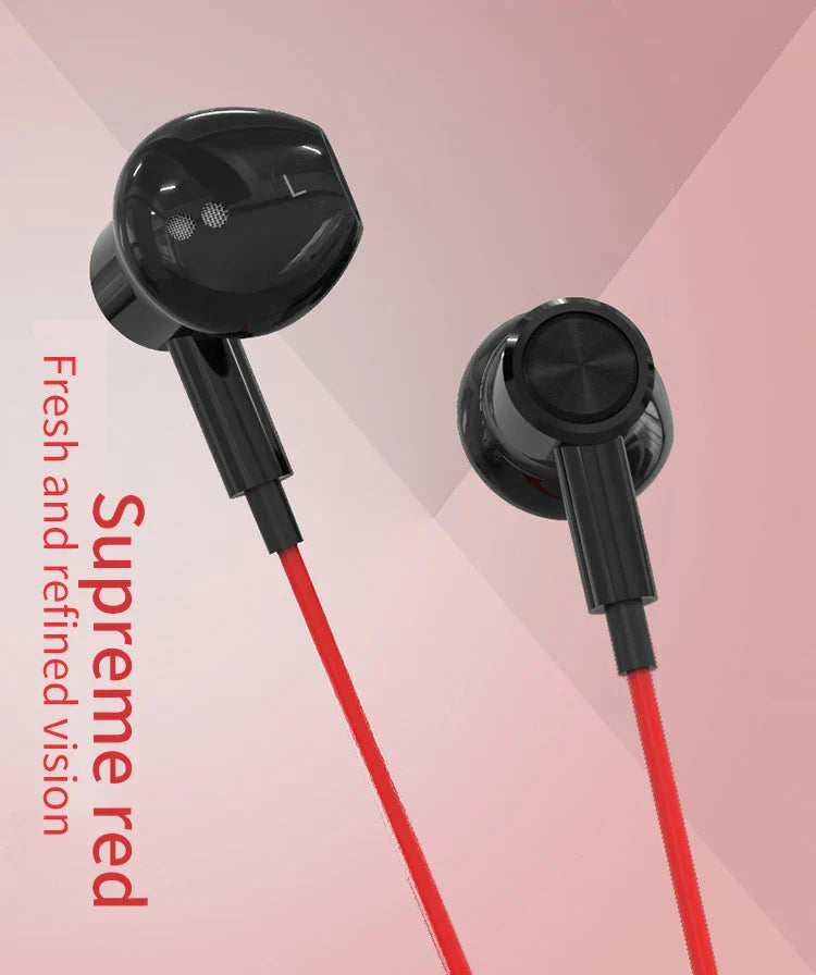 KTX-409875 Wired Earphones with Microphone for iPhone and Android - 3.5mm Stereo Headset