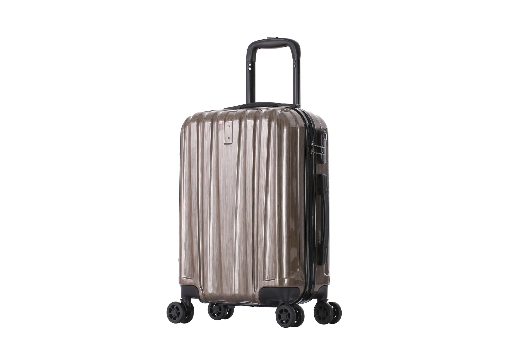 KTX-611411 Custom Logo PC Hard Shell Trolley Travel Suitcase with Durable Design
