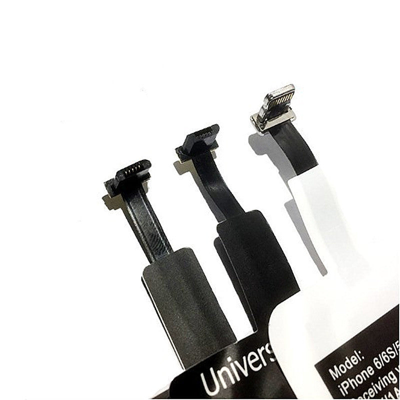 KTX-698963 Wireless Charging Receiver for Compatible Mobile Phones and iPhone Models, QI Standard, 5V Input Output, Induction Mode, Compact Design