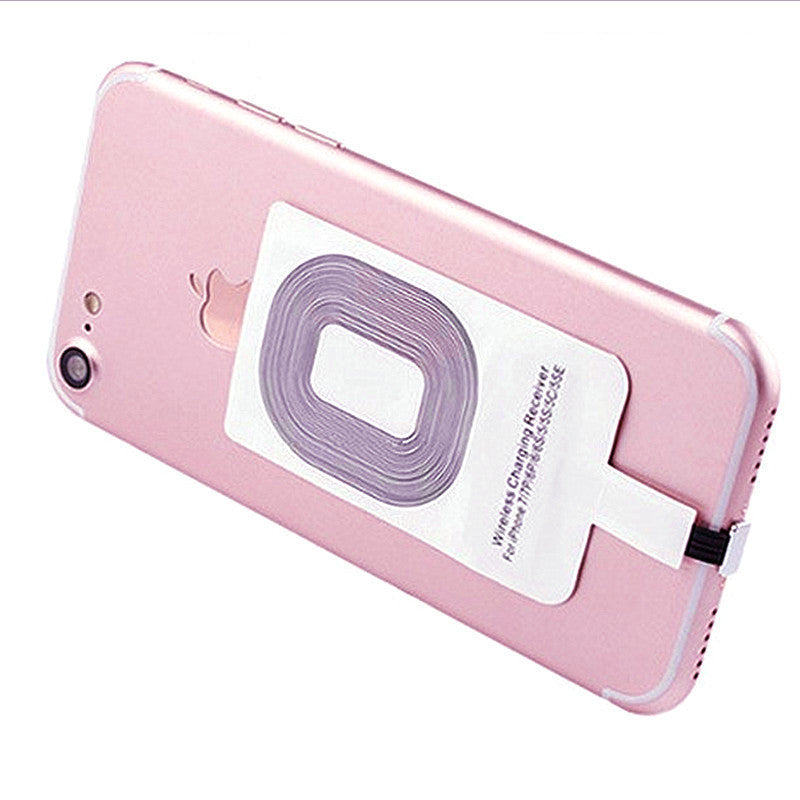 KTX-698963 Wireless Charging Receiver for Compatible Mobile Phones and iPhone Models, QI Standard, 5V Input Output, Induction Mode, Compact Design