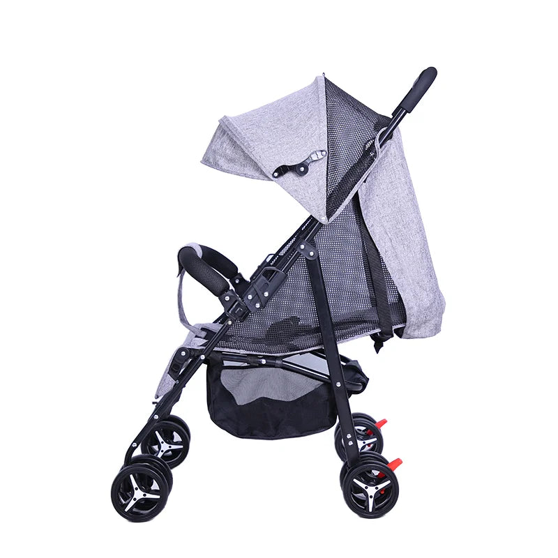 KTX-305107 3-in-1 Lightweight Baby Stroller with 5-Point Safety Harness, Foldable Design for Infants Aged 0-3