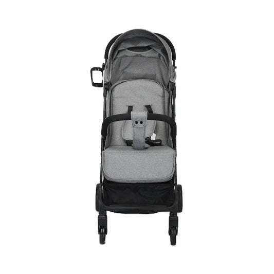 KTX-484755 Compact Folding Baby Stroller with Adjustable Backrest and Canopy for Easy Travel