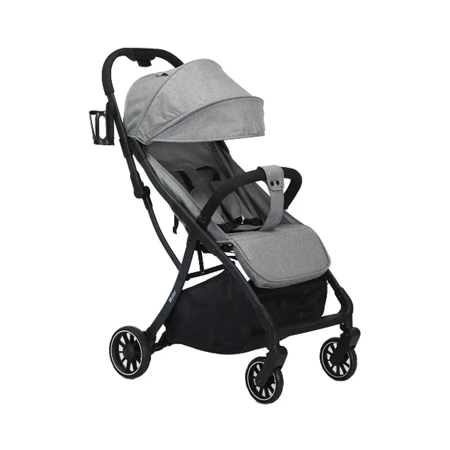 KTX-484755 Compact Folding Baby Stroller with Adjustable Backrest and Canopy for Easy Travel