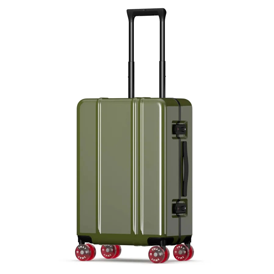 KTX-765203 Customisable Logo Travel Trolley Suitcase with Aluminium Frame and Spinner Wheels