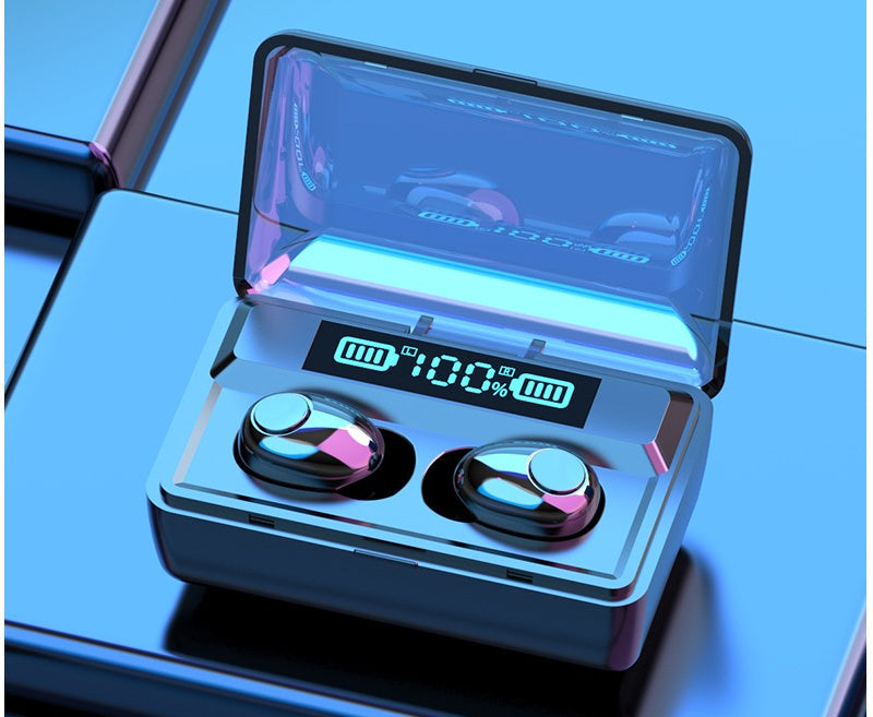KTX-196435 Mini Wireless Bluetooth Headset with Micro-USB Charging and 80 Hours Playback